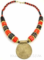 Indian ethnic necklace - click here for large view
